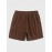 Colorblock Drawstring Casual Shorts